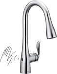 Moen 7594EWC Motionsense Wave Touchless One-handle Pulldown Kitchen Chrome. Fixed Price $250.00.