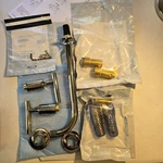 K-T14414-4-CP Kohler Purist Wall-mount Faucet Trim Two Handle Chrome. Fixed Price $249.00.