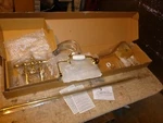 Elizabethan Classics ES30HS 2-HANDLE Wall-mount Exposed Tub&shower FAUCET-GOLD#2. Fixed Price $489.98.
