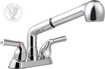 Utility Sink Faucet With Sprayer, Laundry Room Pull Out For. Fixed Price $55.12.