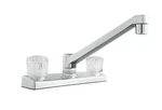 Mainstays Ms Nonmetal Two Handle Kitchen Faucet. Fixed Price $29.68.