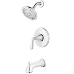 Pfister LG89-8MGC 1-HANDLE Tub & Shower Trim, Polished Chrome. Fixed Price $145.93.
