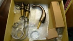 Pioneer 3BR400-ORB Two Handle Lavatory Widespread Faucet, Bronze Finish. Fixed Price $112.00.