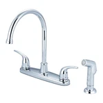 Olympia Faucets K-5372 Accent 1.5 Gpm Bridge Kitchen Chrome. Fixed Price $85.43.