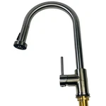 Signature Hardware 482238 Ridgeway Touchless Kitchen Faucet - Stainless *read. Fixed Price $190.90.