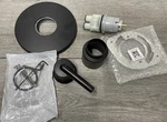 Delta T14059-BL Bathtub/shower Escutcheon Set Matte Black *read*. Fixed Price $59.99.