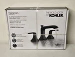 Kohler K-R76216-4D-BN Rubicon Widespread Bathroom Sink Matte Black. Fixed Price $95.00.