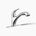 Jolt Pull-out Kitchen Sink Faucet With Two-function Sprayhead K-30612-CP. Fixed Price $125.00.