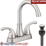 Lead Free Bathroom Faucet 360 Swivel Spout Pop Up Drain Water Saving Aerator Us. Fixed Price $37.60.