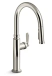 Kohler Edalyn K-28358-RT2-VS Touchless Pullout Kitchen Faucet Vibrant Stainless. Fixed Price $698.00.