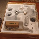 Elements Of Design ES3911AL Double Handle 8" Center Bridge - Chrome. Fixed Price $125.00.
