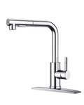 Forious Kitchen Faucets With Pull Down Sprayer, Chrome 12 Inch,. Fixed Price $90.99.