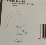 Brizo 61365LF-H-SS Solna Instant Hot Beverage Faucet Stainless. Fixed Price $237.49.