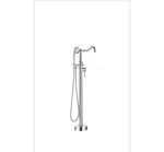Dimakai Single-handle Freestanding Tub Faucet With Shower Brushed Nickel. Fixed Price $139.99.