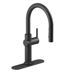 Kohler Crue K-22972-BL Pull Down Singlehole Spray Kitchen Faucet Matte Black New. Fixed Price $378.10.