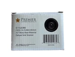 Premier Copper Products D-132ORB 3.5" Deluxe Sink Strainer Oil Rubbed Bronze. Fixed Price $21.80.