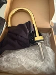 Mac Faucets FA400 Automatic Touchless Polished Gold New Open Box. Fixed Price $495.00.