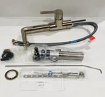 Grohe Lineare 1.2 Gpm L-size Bathroom Faucet W/ Pop-up Drain Brushed Nickel. Fixed Price $249.95.