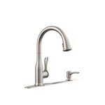 Kohler K-R23863-SD-VS Motif Pull Down Sprayer, Kitchen Sink Faucets,. Fixed Price $239.46.