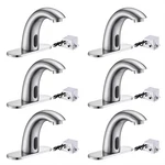 Aquaterior 5" Touchless Bathroom Sink Faucet With Cover Plate Control Box 6 Pack. Fixed Price $459.90.
