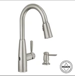 Moen Sperry 87696EWSRS One-handle Pull Touchless Kitchen Faucet Read Listing. Fixed Price $62.00.