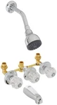 Homewerks Worldwide 10-B83WCHB Three-handle, One-spray Bathtub Shower Fau.... Fixed Price $122.65.