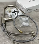Rohl CY57L-STN-2 Pirellone 1-HOLE Pull Down Kitchen Faucet-satin Nickel *read*. Fixed Price $349.99.
