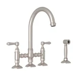 Rohl A1461LMWSSTN-2 Kitchen Faucet. Fixed Price $709.13.