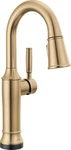 Delta 9984TLDST Renaldi 1.8 Gpm Single Hole Pull Down Touchless Bar Faucet. Fixed Price $336.00.