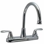 Phoenix PF231302 Two-handle Kitchen High-arc Faucet, Chrome. Fixed Price $91.23.