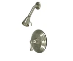 Kingston Brass KB2638BLSO Single-handle Pressure Balanced Shower Faucet, Nickel. Fixed Price $182.48.