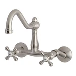 Kingston Brass KS322.AX Vintage 1.8 Gpm Widespread Bridge Kitchen - Nickel. Fixed Price $227.47.