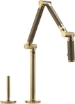 Kohler K-6227-C13-PGD Karbon Kitchen Faucet With Gold Tube, Polished. Fixed Price $3499.00.