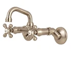 Kingston Brass KS212 1.8 Gpm Widespread Bridge Bar - Nickel. Fixed Price $150.00.