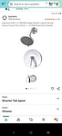Symmons 5502-STN-1.5-TRM Tub And Shower Trim Chrome. Fixed Price $59.95.
