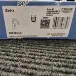 Grohe Zedra 1.75 Gpm Cold Water Dispenser - Less Filter Supersteel 30026DC2. Fixed Price $156.71.