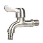 Viagasafamido Single Handle Cold Faucet Garden Tap 304 Stainless Steel Outsid.... Fixed Price $28.43.