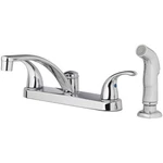 Oakbrook 810NC-F5001 Coastal 2-HANDLE Side Sprayer Kitchen Faucet 1.8 Gpm. Fixed Price $57.99.