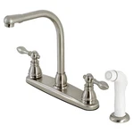 Kingston Brass KB71.ACL American Classic 1.8 Gpm Centerset - Nickel. Fixed Price $136.47.