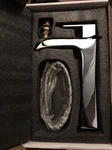 Rozin Tall Single Hole Vessel Faucet - Chrome. Fixed Price $15.00.
