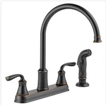 Delta Lorain 21716LF-OB Kitchen Faucet. Fixed Price $99.00.