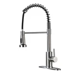 Kitchen Faucet With Pull Down SPRAYER,1 Or 3 Hole Dual Function,brushed Nicke.... Fixed Price $83.44.