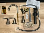 Moen 84539SRN Hilliard Two-handle Widespread Bathroom Faucet Brushed Nickel. Fixed Price $76.49.