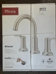 Pfister Briscoe 8 In. Widespread Bathroom Faucet Spot Defense Brushed Nickel. Fixed Price $79.00.