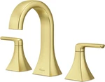 Bruxie 8 Widespread 3 Hole Bathroom Sink Faucet With Push & Seal Drain, 2 Han. Fixed Price $245.99.