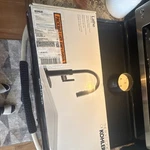 Kohler Lathe R31627-BL Pull-out High Arc Matte Black Kitchen Faucet. Fixed Price $200.00.