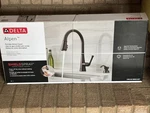 Delta Alpen Pull-down Sprayer Kitchen Faucet Venetian Bronze Finish 19814Z-RBSD. Fixed Price $175.00.