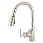 American Brass Brushed Nickel Pull-down Kitchen Faucet Lever Handle. Fixed Price $273.56.