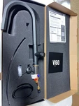 Vigo VG02034MB Hart Matte Black Pre-rinse Kitchen Faucet, 1.8 Gpm, 18". Fixed Price $147.99.