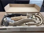 Delta Model 9192-CZ-DST Champagne Gold Pull Down Kitchen Faucet W/ Shield Spray. Fixed Price $200.00.